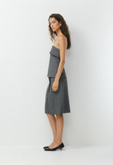 Element Tube Top - Eversential™ - HEATHER CHARCOAL