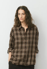 Archive Shirt - CACAO NIB BRWN/MRCN BG