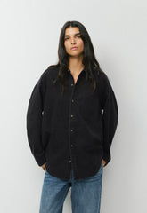 Denim Forum The '80s Comfy Denim Shirt - BLACK EYELINER