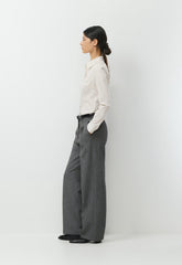 Chronicle Slim Poplin Shirt - OAK/MARCONA BG
