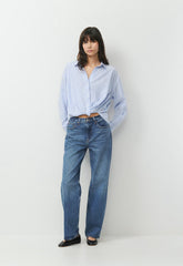 Portofino Shirt - WLSN STRP CRFL BL/WHT