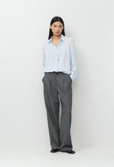 Vantage Satin Blouse - PLEIN AIR