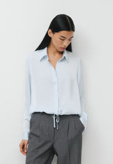 Vantage Satin Blouse - PLEIN AIR
