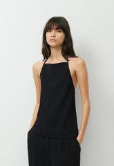 Honours Halter Top - Crepette™ - BLACK