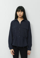Fieldnote Blouse - Crepette™ - DARK NIGHT NAVY