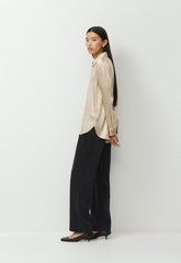 Forecast Silk Shirt - MARCONA BEIGE