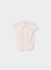 Fanciful Poplin Shirt - WHITE/MAGNOLIA