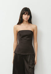 Posh Tube Top - CACAO NIB BROWN