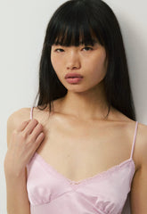 Rosalind Satin Camisole - MAGNOLIA