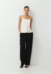 Pronto Satin Camisole - LIGHT BIRCH