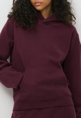 Cozy Sweatfleece Perfect Hoodie - GALA PLUM
