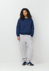 Cozy Sweatfleece Perfect Crew Sweatshirt - BYRON BLUE