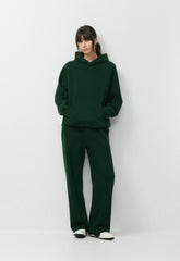 Cozy Sweatfleece Mega Raglan™ Hoodie - FIGTREE GREEN
