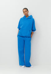 Cozy Sweatfleece Mega Raglan™ Hoodie - LAZULI BLUE