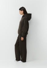 Cozy Sweatfleece Mega Raglan™ Hoodie - CACAO NIB BROWN