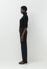 Advice Turtleneck - Wonder Yarn - BLACK