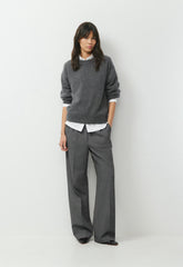 Essential Cashmere Relic Sweater - SPECKLED CHARCOAL