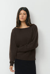 Essential Cashmere Nuance Sweater - CACAO NIB BROWN