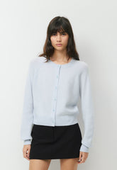 Essential Wool Cashmere London Cardigan - PLEIN AIR