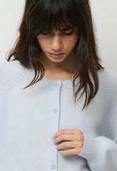 Essential Wool Cashmere London Cardigan - PLEIN AIR