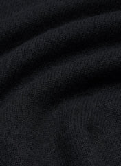 Essential Wool Cashmere Cherub Sweater - BLACK