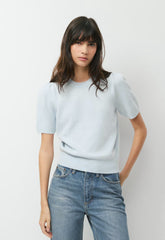 Essential Wool Cashmere Cherub Sweater - BLACK
