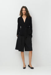 Commuro Cardigan - Wonder Yarn - BLACK