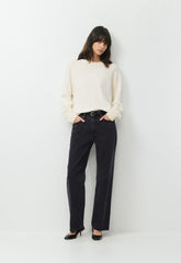 Essential Merino Wool View Sweater - LIGHT BIRCH