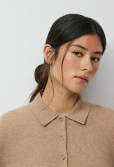 Bare Cashmere Cellini Sweater - HEATHER NOMAD TAUPE