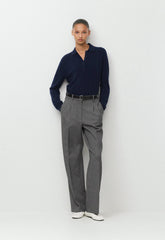Bare Cashmere Cellini Sweater - ADMIRAL NAVY