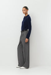 Bare Cashmere Cellini Sweater - ADMIRAL NAVY