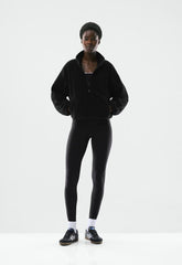 Terrain 1/2 Zip - Bigfoot Fleece - BLACK