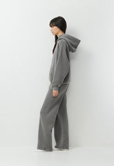 Cozy Sweatfleece Mega Raglan™ Hoodie - LIVED-IN DARK GREY