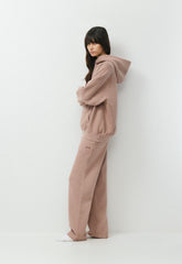 Cozy Sweatfleece Mega Raglan™ Hoodie - LIVED-IN DUSTY MAUVE