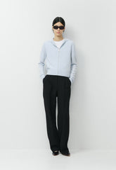 Essential Cashmere Idyllic Zip Hoodie - PLEIN AIR