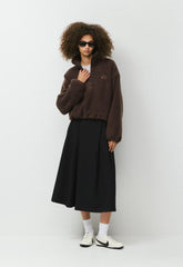 Polartec® Thermal Pro™ Zephyr Hi-Hip Mockneck - RICH MOCHA BROWN