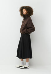 Polartec® Thermal Pro™ Zephyr Hi-Hip Mockneck - RICH MOCHA BROWN