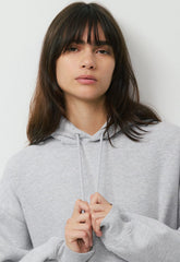 Cozy Sweatfleece Mega Hoodie - HEATHER CHROME