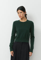 Bare Cashmere Showcase Sweater - FIGTREE GREEN