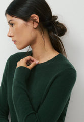 Bare Cashmere Showcase Sweater - FIGTREE GREEN