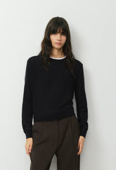Bare Merino Wool Bloor Sweater - BLACK