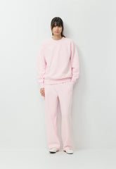 Cozy Sweatfleece Boyfriend Crew Sweatshirt - MAGNOLIA