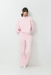 Cozy Sweatfleece Mega Mockneck - MAGNOLIA