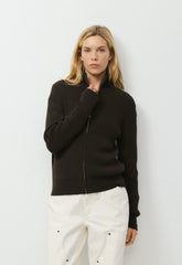 Riata Zip-Up - CACAO NIB BROWN