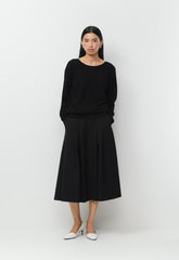 Schema Sweater - Wonder Yarn - BLACK