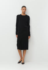 Bare Cashmere Bloor Sweater - BLACK