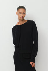 Bare Cashmere Bloor Sweater - BLACK