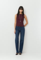 Kindred Top - Wonder Yarn - GALA PLUM