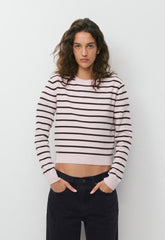Bare Cashmere Bloor Sweater - MGNOLIA/CACAO NIB BRWN