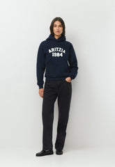 Cozy Sweatfleece Perfect Hoodie - ADMIRAL NVY/LT BIRCH